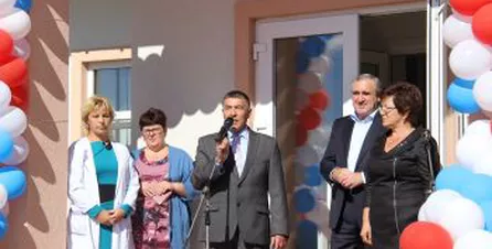 Торжественное открытие нового медицинского центра в деревне Мольгино