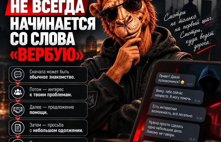 «От простого знакомства до просьбы: как работает скрытая вербовка» 