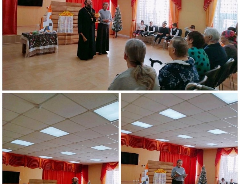 «Свет Крещения»: праздник добра и духовности в доме престарелых