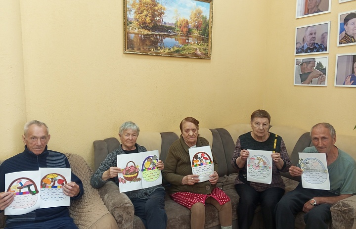 «Корзина любимых грибов: тёплые воспоминания и творчество на кружке „Умелых ручек“»